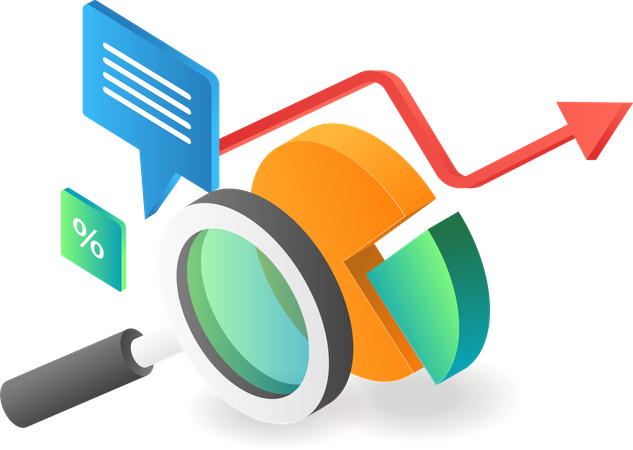 Business analyst  Illustration