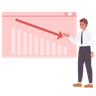 illustrations for sales graph