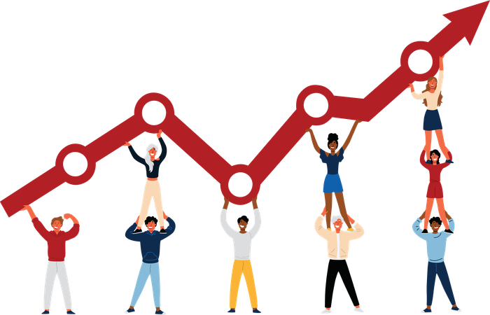 Business analytics  Illustration