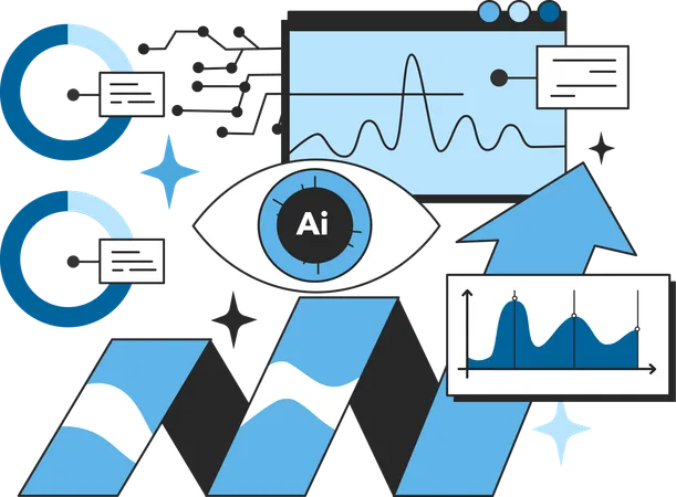 Business analytics  Illustration