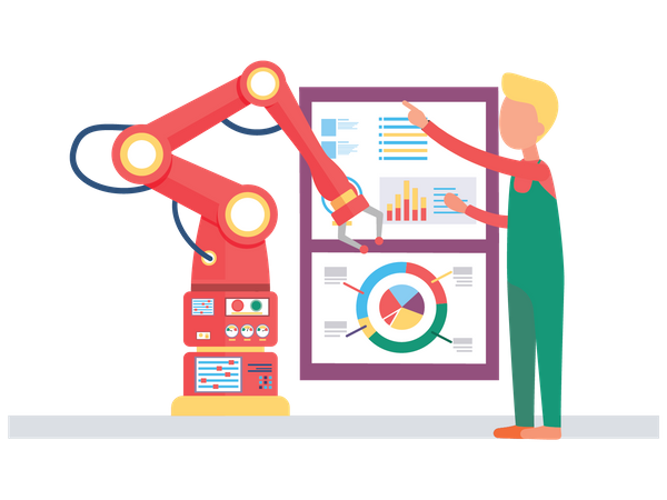 Business analytics  Illustration