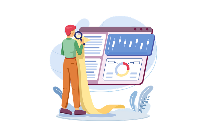 Business Analytics  Illustration