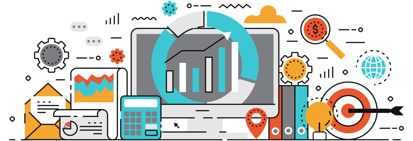 Business Analytics  Illustration