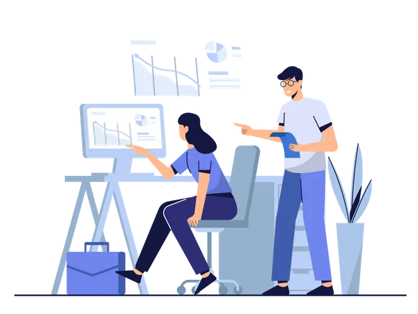 Business Ananlysis  Illustration