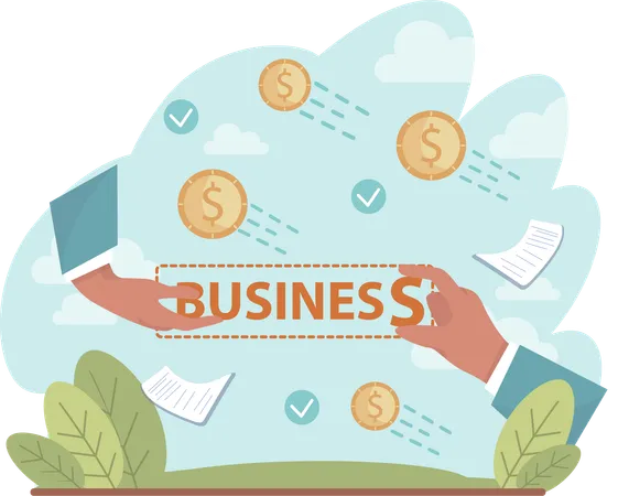 Business and finance  Ilustração
