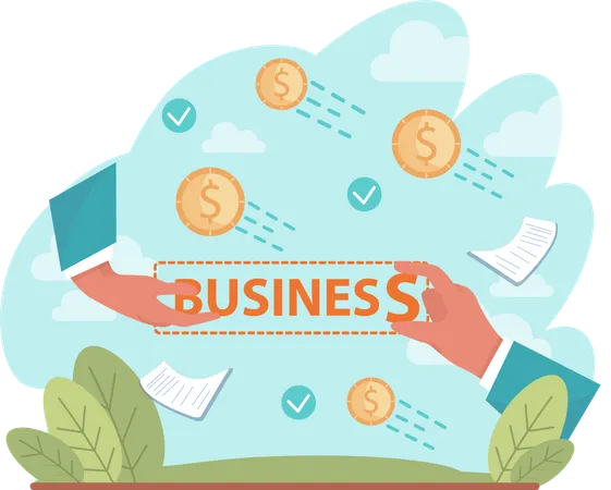 Business and finance  Illustration