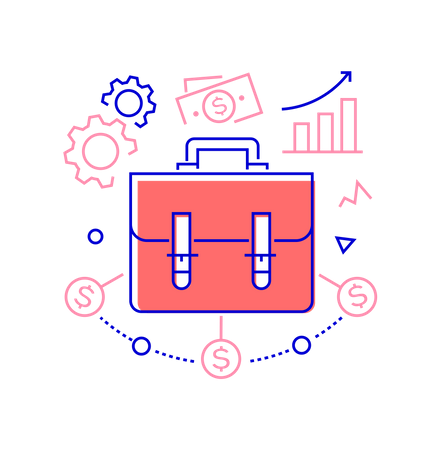 Business and finance  イラスト