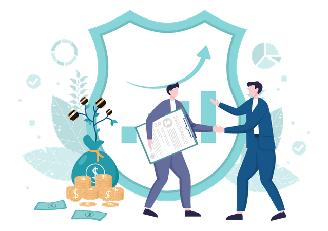 Business and Investment Insurance policy  Illustration