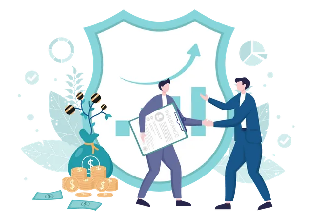 Business and Investment Insurance policy  Illustration