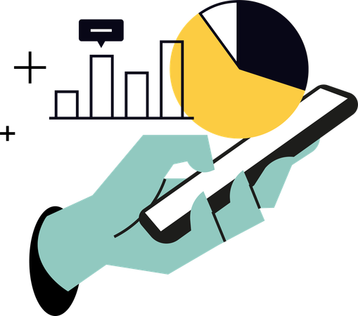 Business app development  Illustration