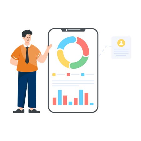 Business App  Illustration