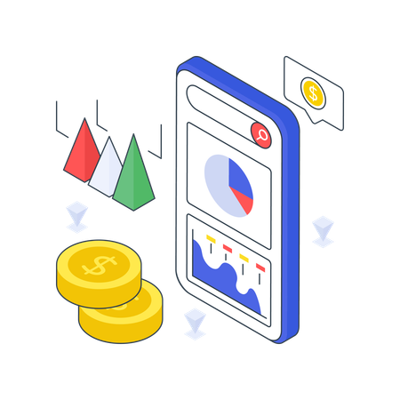 Business APP  Illustration