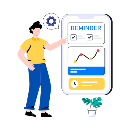 Business APP  Illustration
