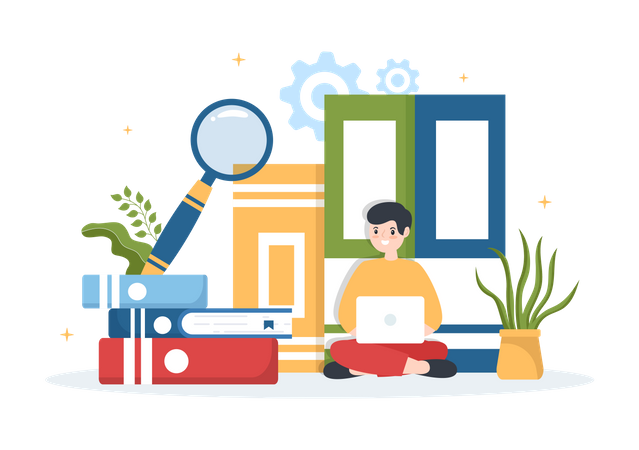 Business Audit  Illustration