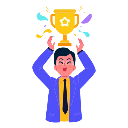 Business Award  Illustration