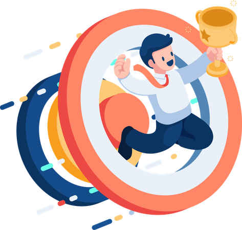Business award  Illustration