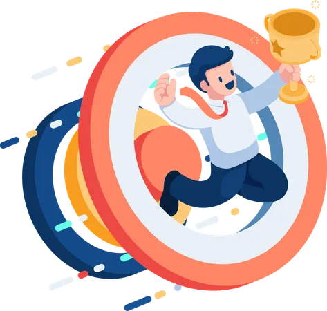 Business award  Illustration