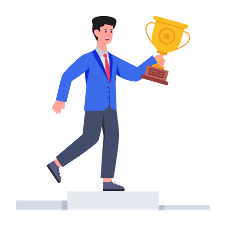 Business Award  Illustration