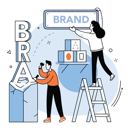 Business Branding Illustration