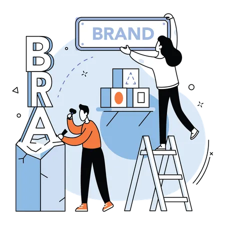 Business Branding Illustration
