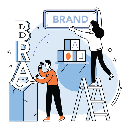 Business Branding  Illustration