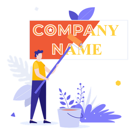 Business branding  Illustration