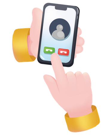 Business Call  Illustration