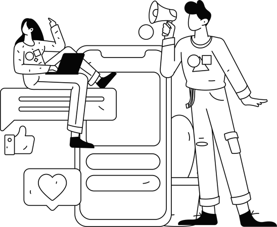 Business Client Evaluation  Illustration