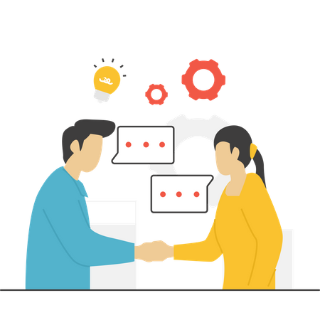 Business Collaboration Illustration