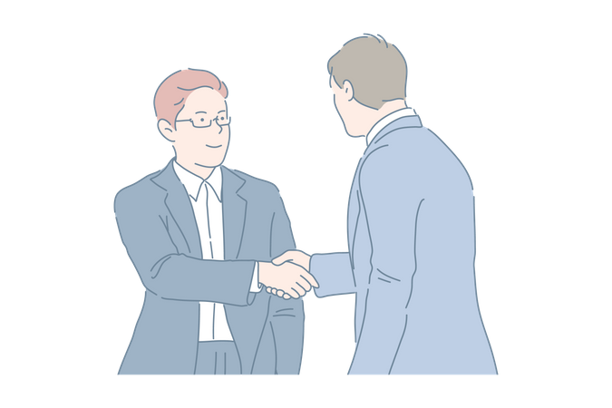 Business collaboration Illustration