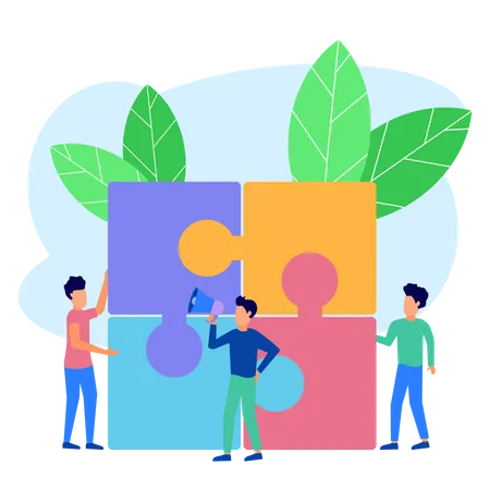 Business Collaboration  Illustration