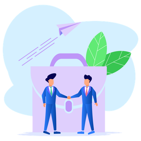 Business Collaboration  Illustration