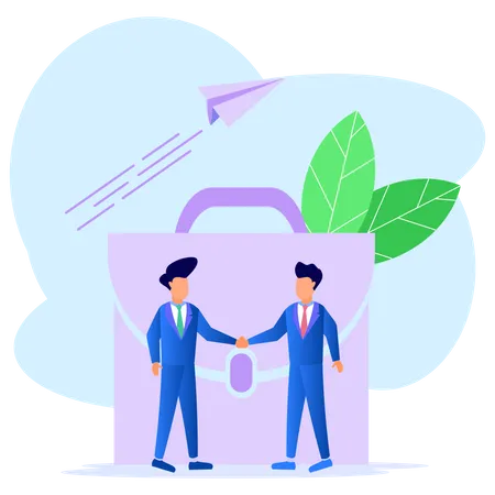 Business Collaboration  Illustration