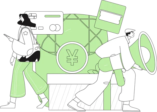 Business Communication  Illustration