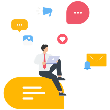 Business Communication  Illustration