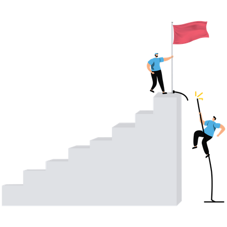 Business competitors  Illustration