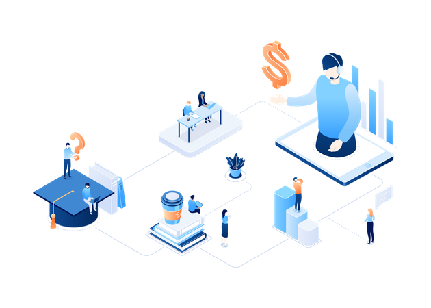 Business Conference  Illustration