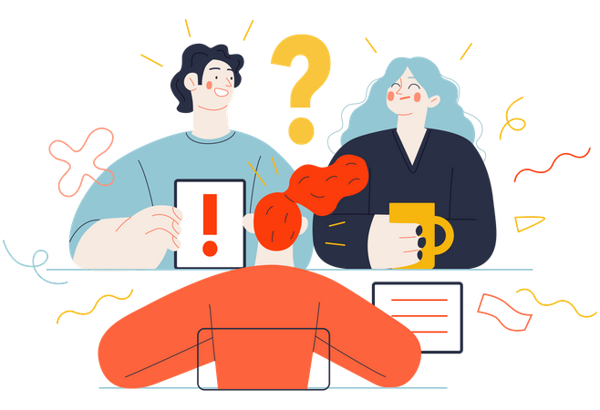 Business conference  Illustration