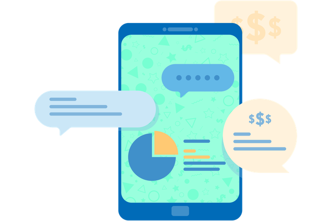 Business conversation  일러스트레이션