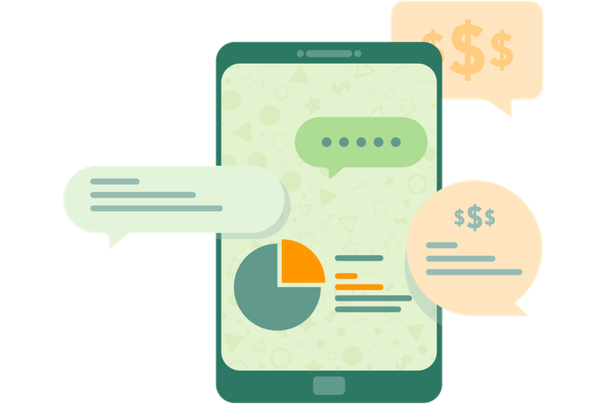 Business conversation  일러스트레이션