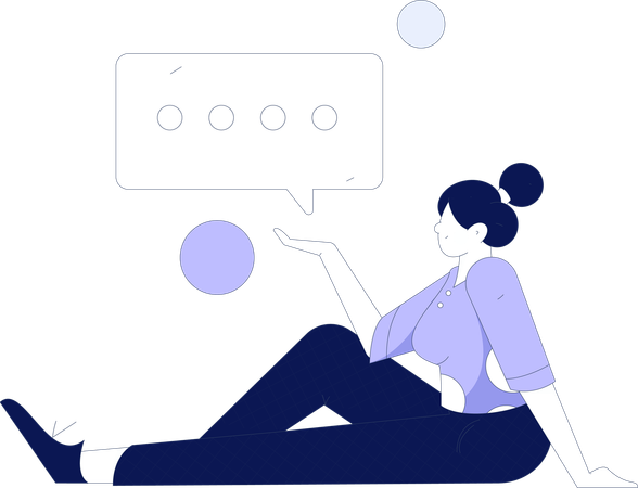 Business Conversation  Illustration