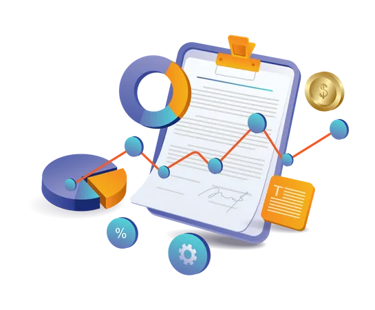 Business cooperation agreement letter  Illustration