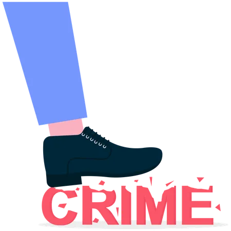 Business Crime  Illustration