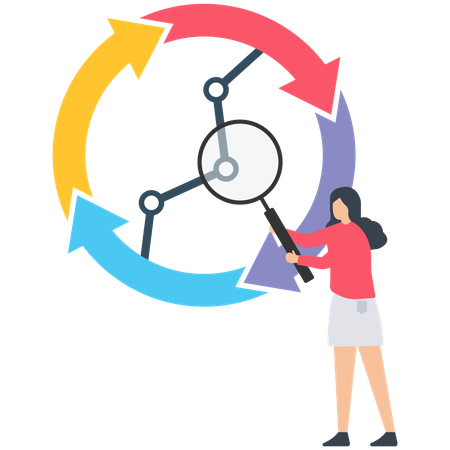 Business cycle  Illustration