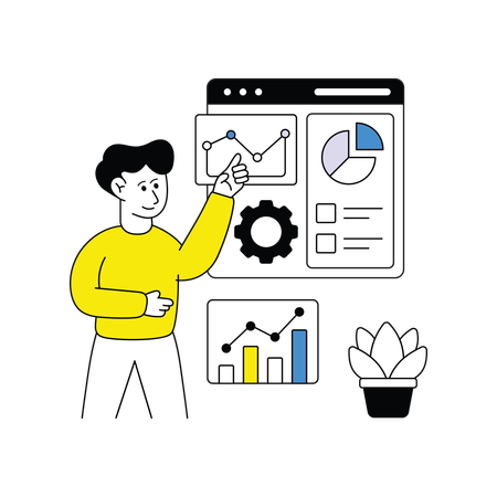 Business Dashboard analysis  Illustration