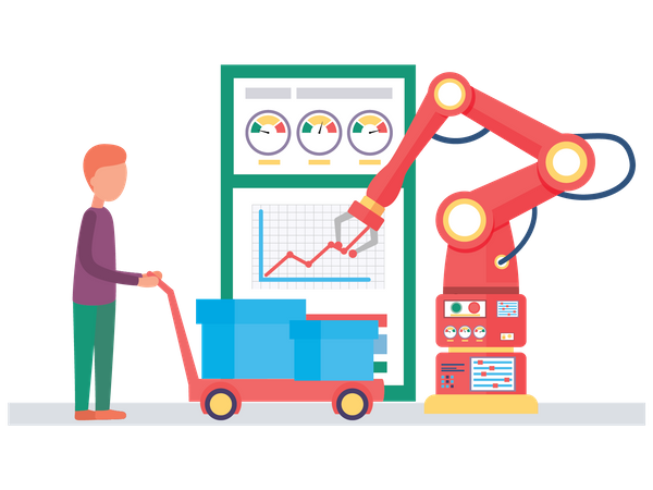 Business data analysis  Illustration