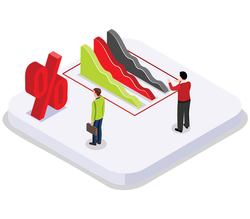 Business data analysis  Illustration