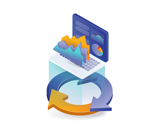 Business data analytics  Illustration