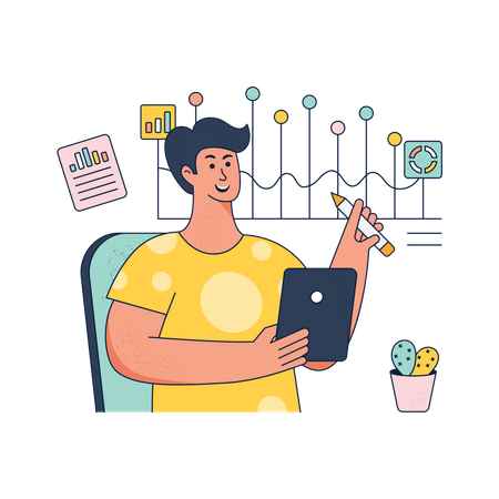 Business Data Analytics  イラスト