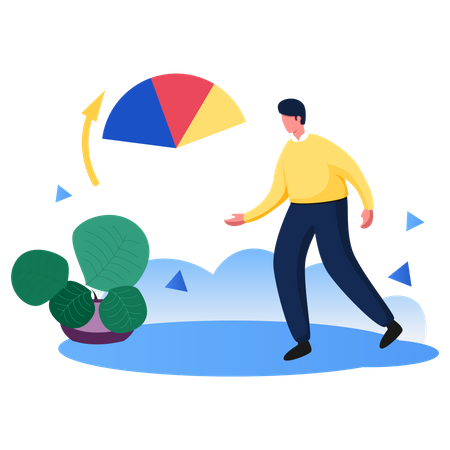 Business Data  Illustration